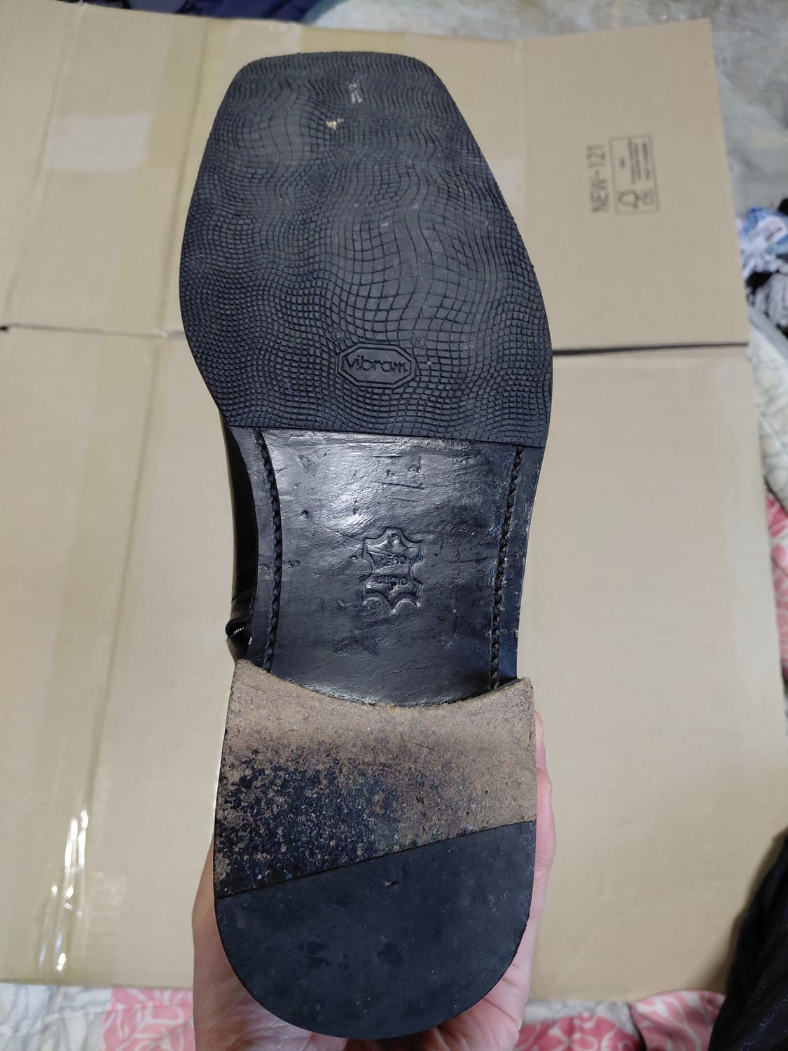 [로스트가든]스퀘어토 첼시부츠 270~275사이즈 상품이미지6