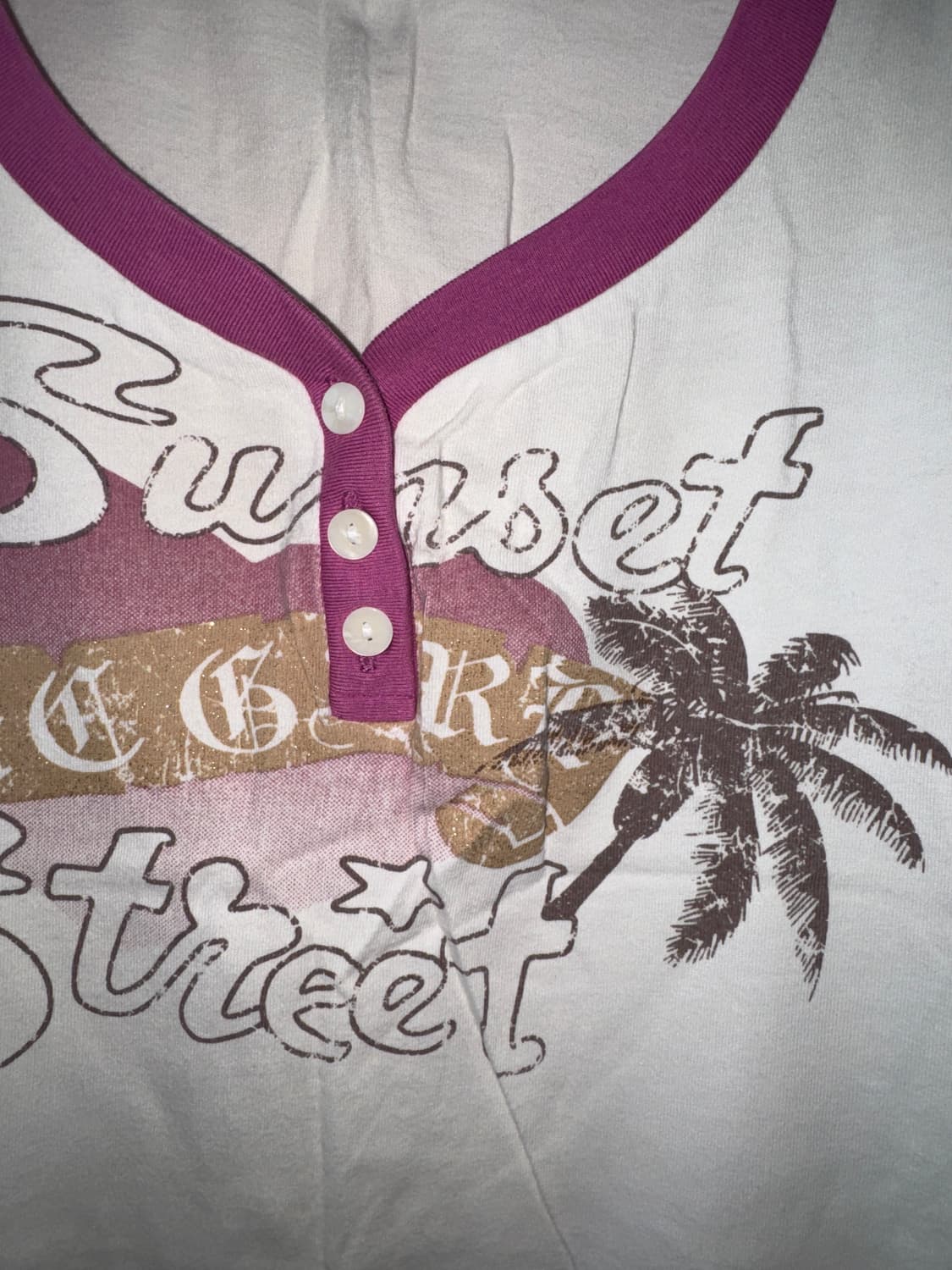 VTG SUNSET BUTTON TOP 상품이미지3