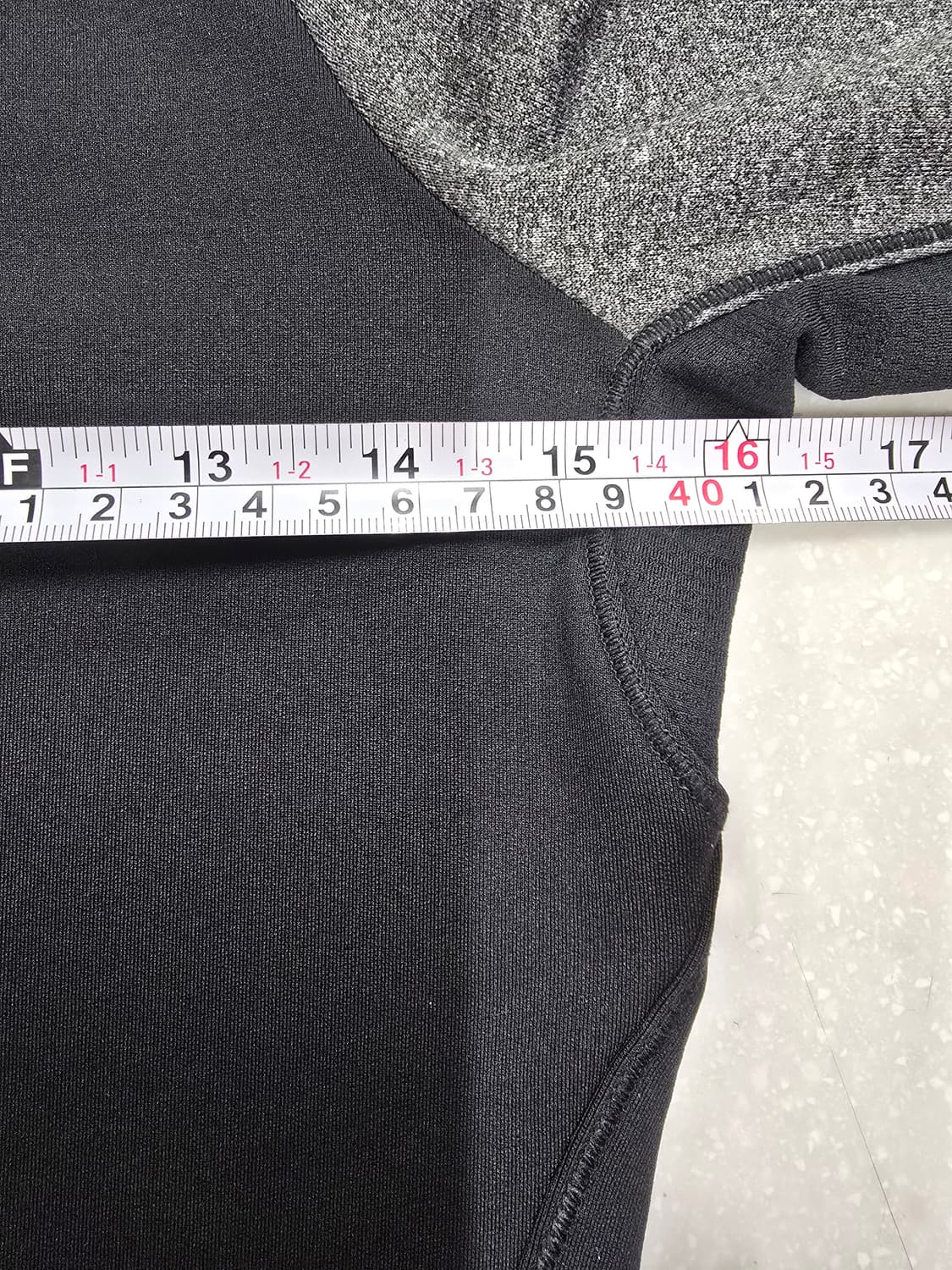 아디다스 여성 기모 짚업 블랙/회색 상품이미지7