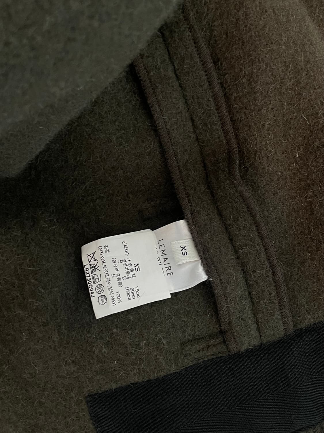 Lemaire 르메르 랩코트 xs 상품이미지8