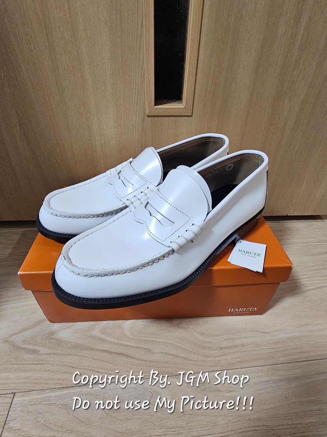 하루타 페니로퍼 HS-906 화이트 270-275 상품이미지2