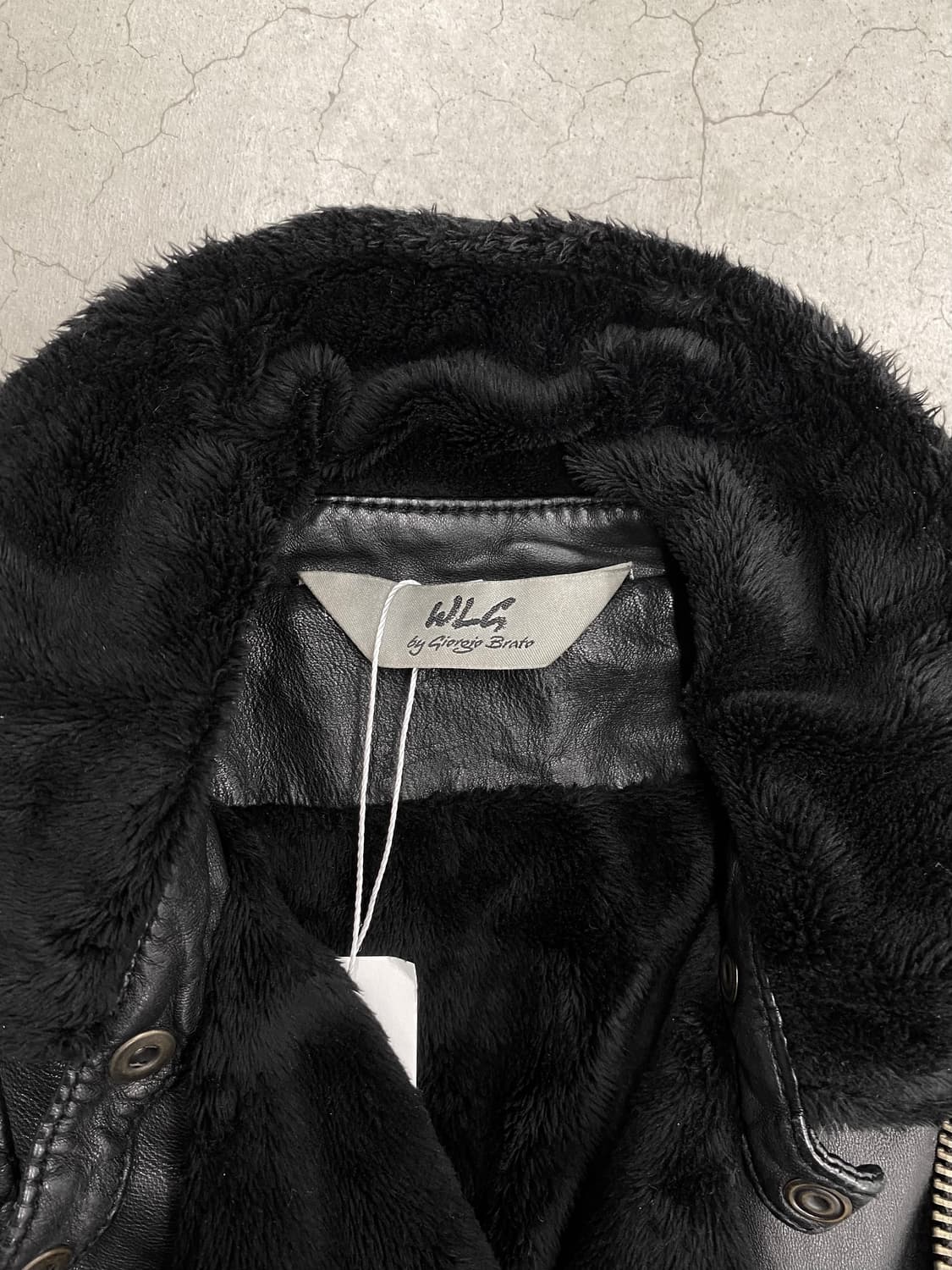 조르지오 브라토 레더 자켓 상품이미지6