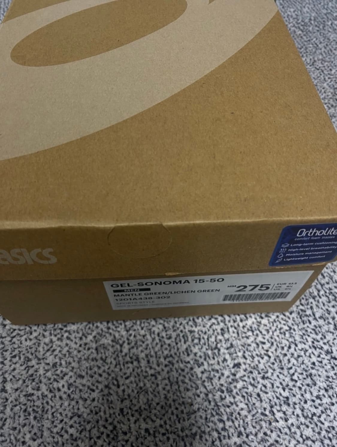 아식스 젤 소노마 15-50 맨틀 그린 라이큰 그린 상품이미지4