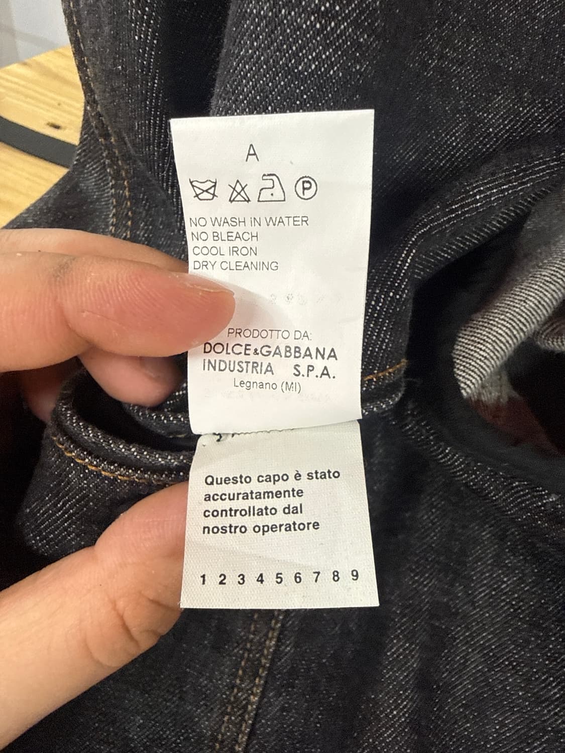 Dolce & Gabbana 데님 블레이저 자켓 상품이미지7