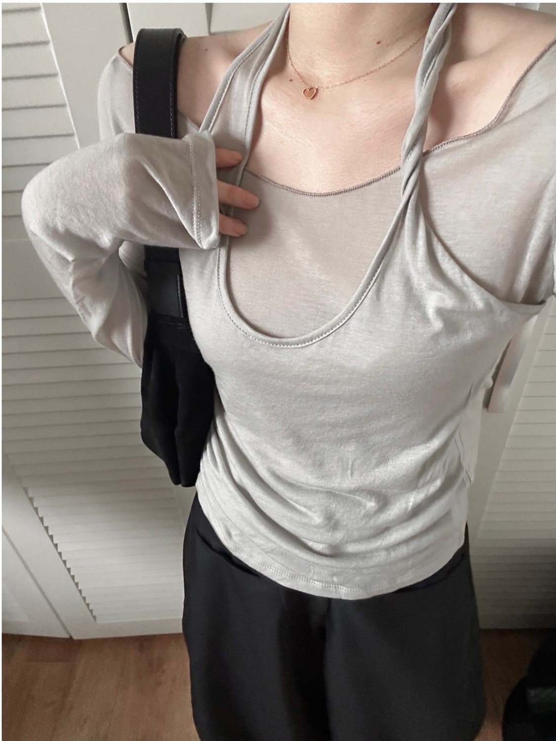 꼬임 티셔츠 상품이미지1