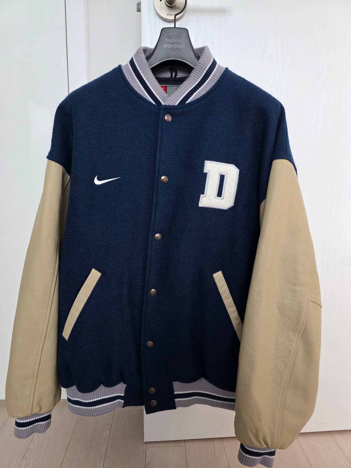 빈티지 나이키 달라스 카우보이즈 바시티 자켓 상품이미지1