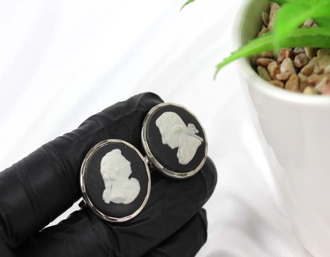 웨지우드 A-등급 남자 명품 커프스 제스퍼 상품이미지6