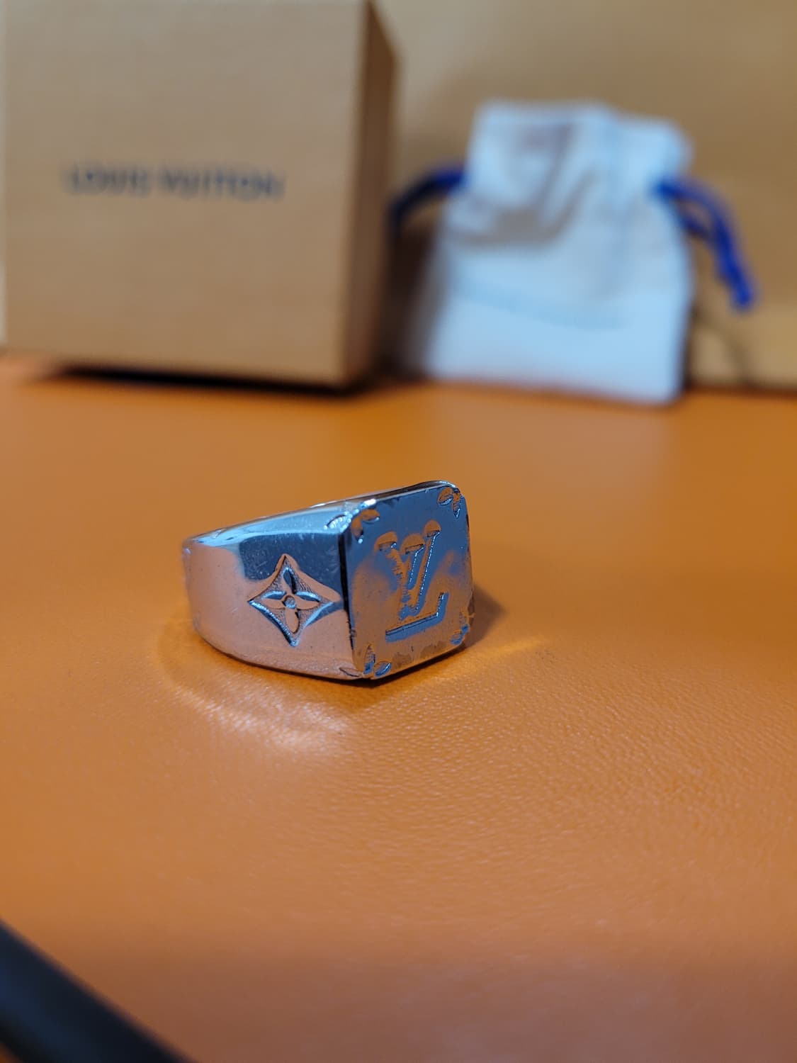 루이비통 LV 시그넷 실버 반지 상품이미지7