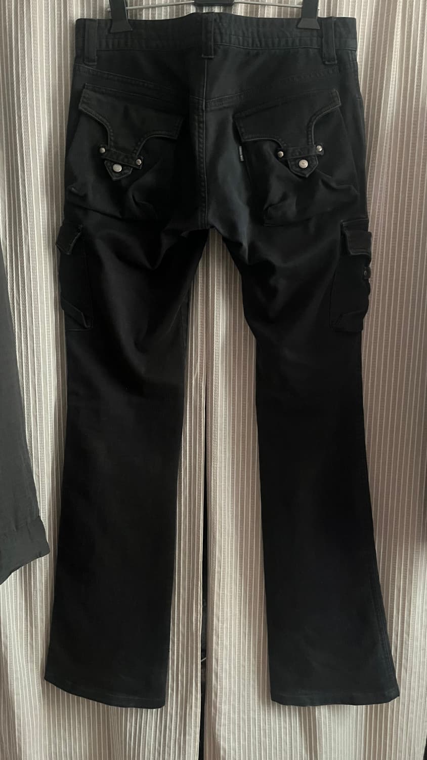 Tornado Mart Black Flare Cargo Pants 상품이미지2