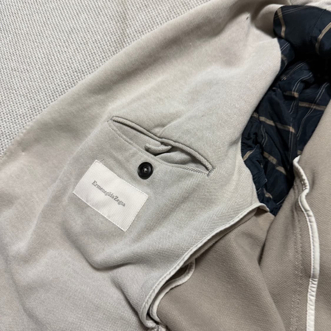 에르메네질도 제냐 램스킨 면 자켓 상품이미지3