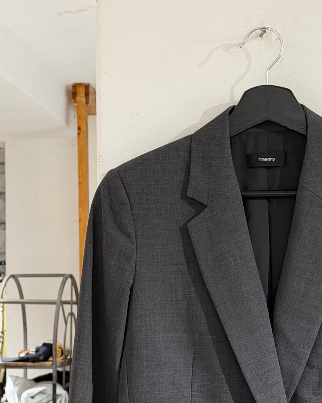 띠어리 그레이 울 포켓 블레이저  상품이미지2