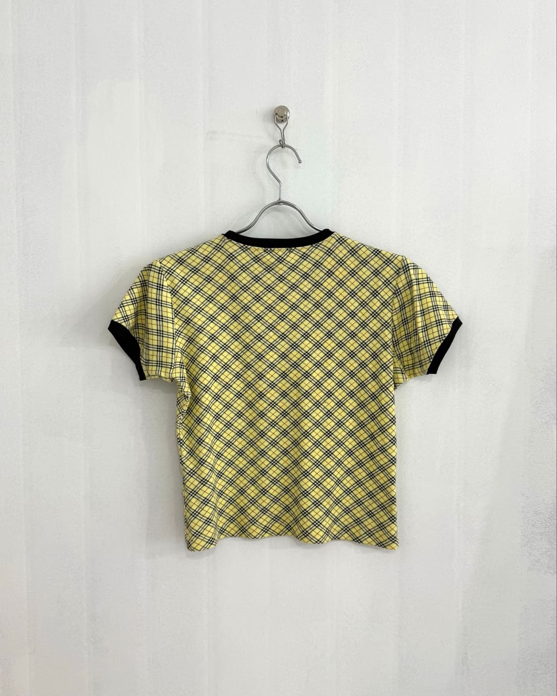 Burberry Lemon Check Ringer Half Top  상품이미지9