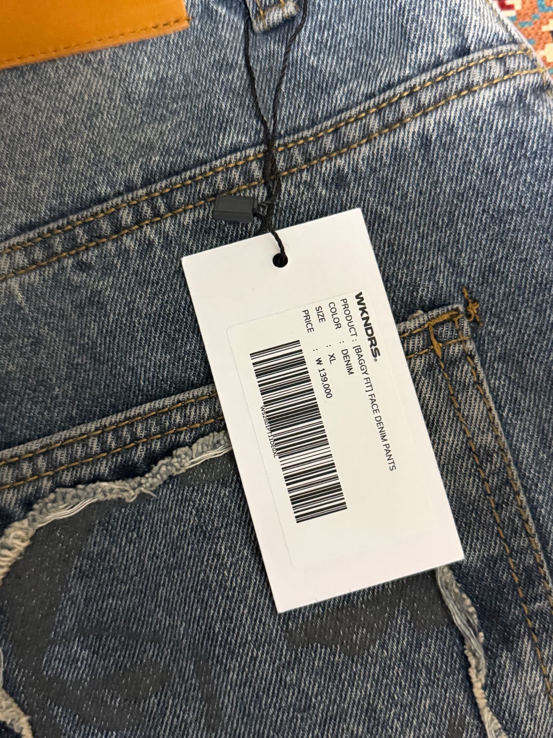 위캔더스 페이스 데님팬츠 사이즈XL 상품이미지3
