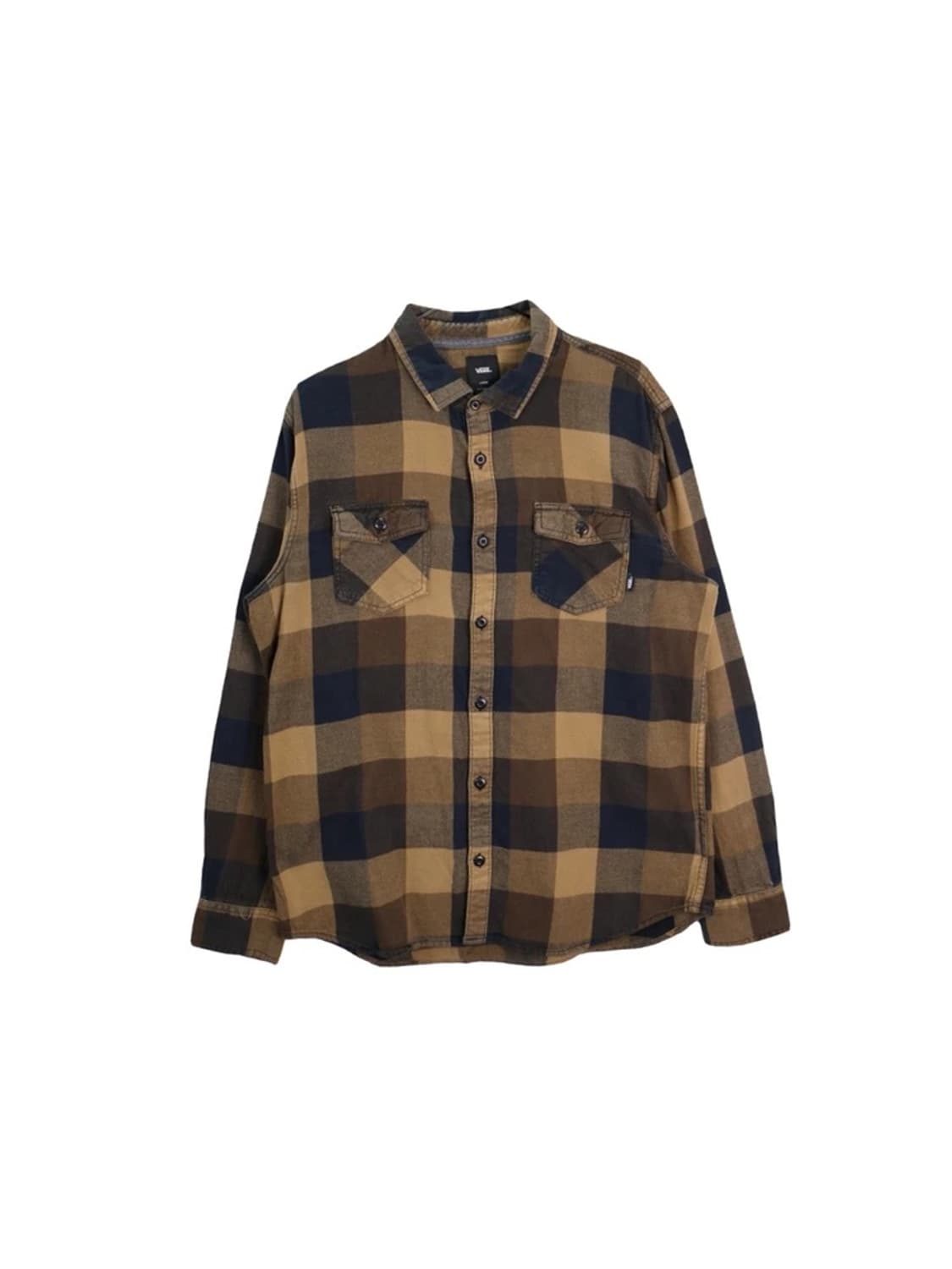 반스 체크 패턴 셔츠 상품이미지3