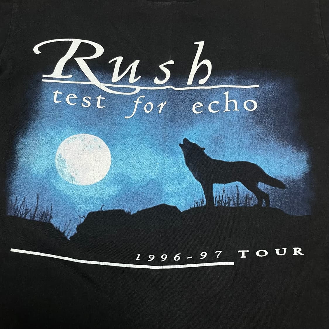 90s 러쉬 미제 rush test for echo 빈티지 티셔츠 밴드티 상품이미지2