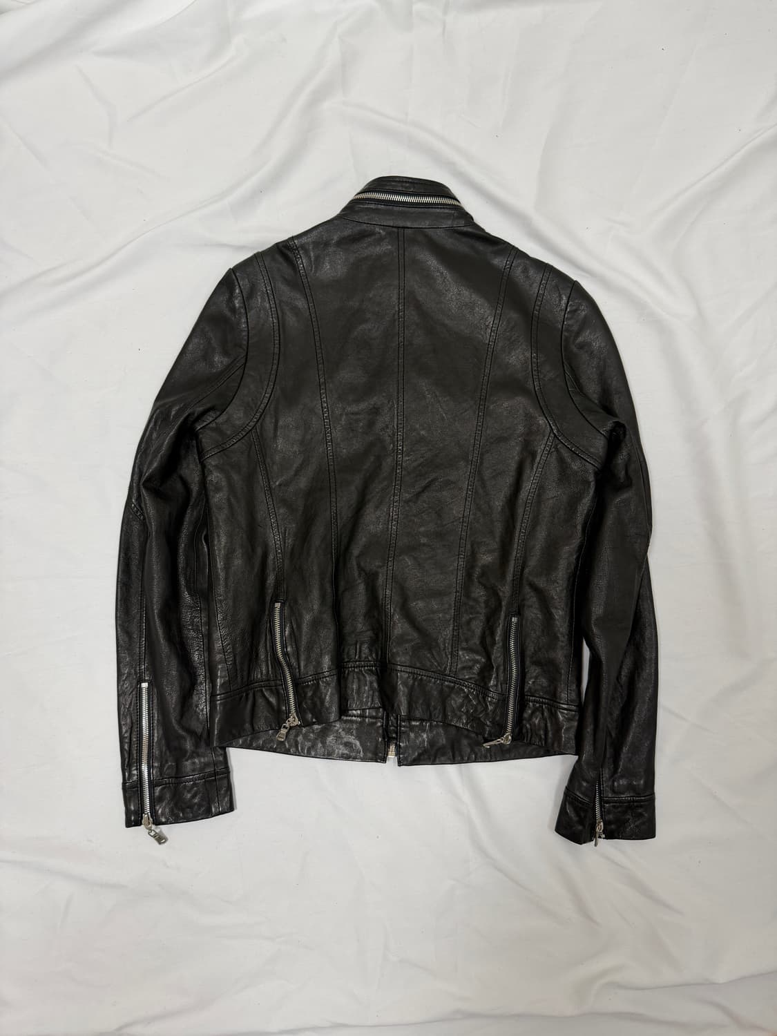 이태리 레더 자켓 상품이미지4