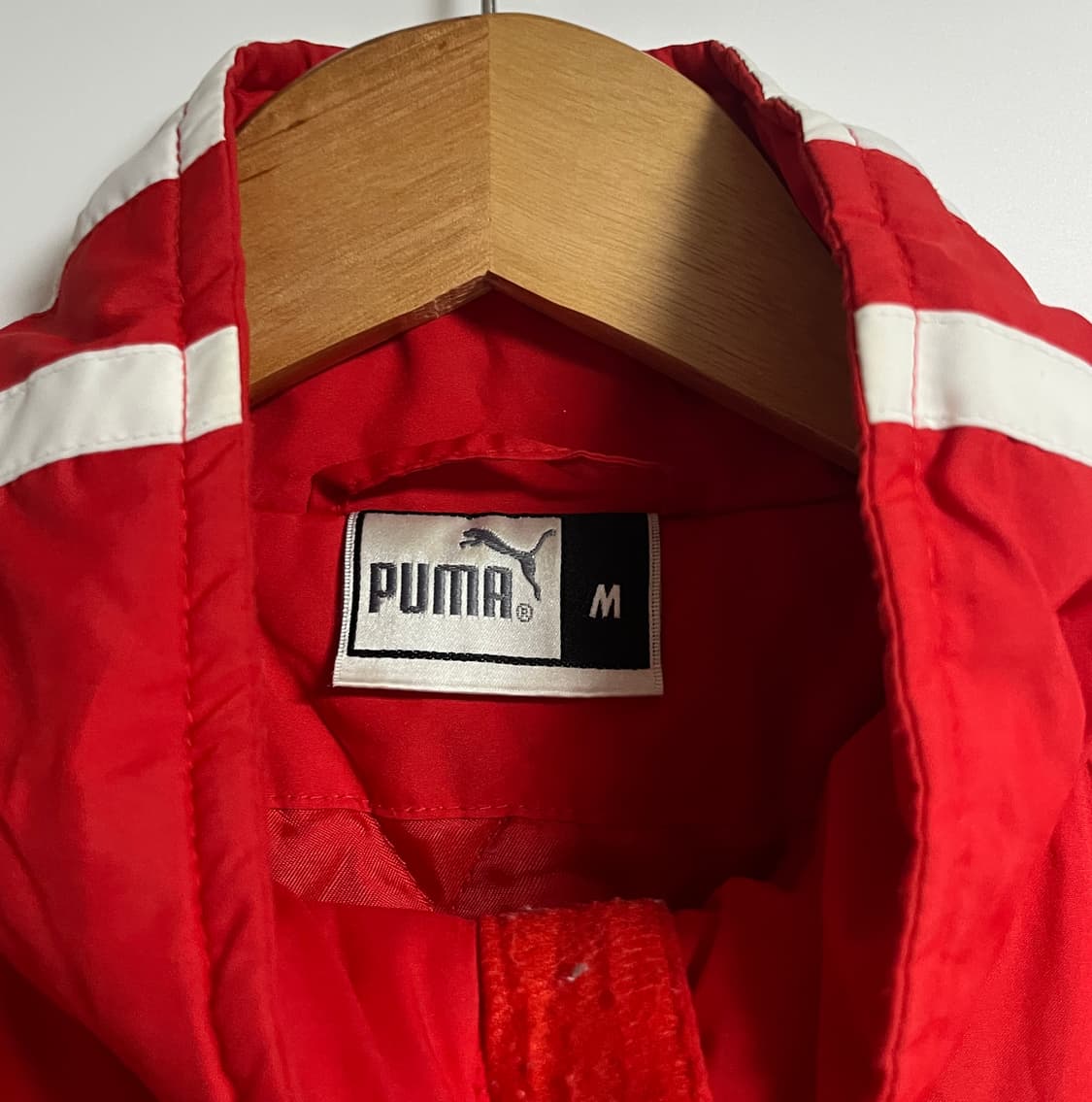 퓨마 푸마 오버핏 퀄링 안감 트랙 바람막이 자켓 점퍼 M 상품이미지6