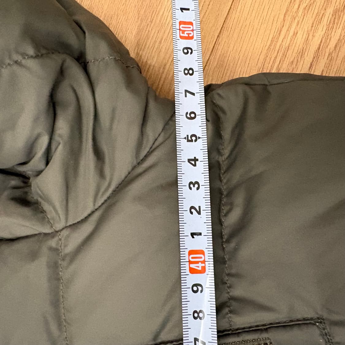 타미힐피거 롱패딩 카키 여성 M 상품이미지10