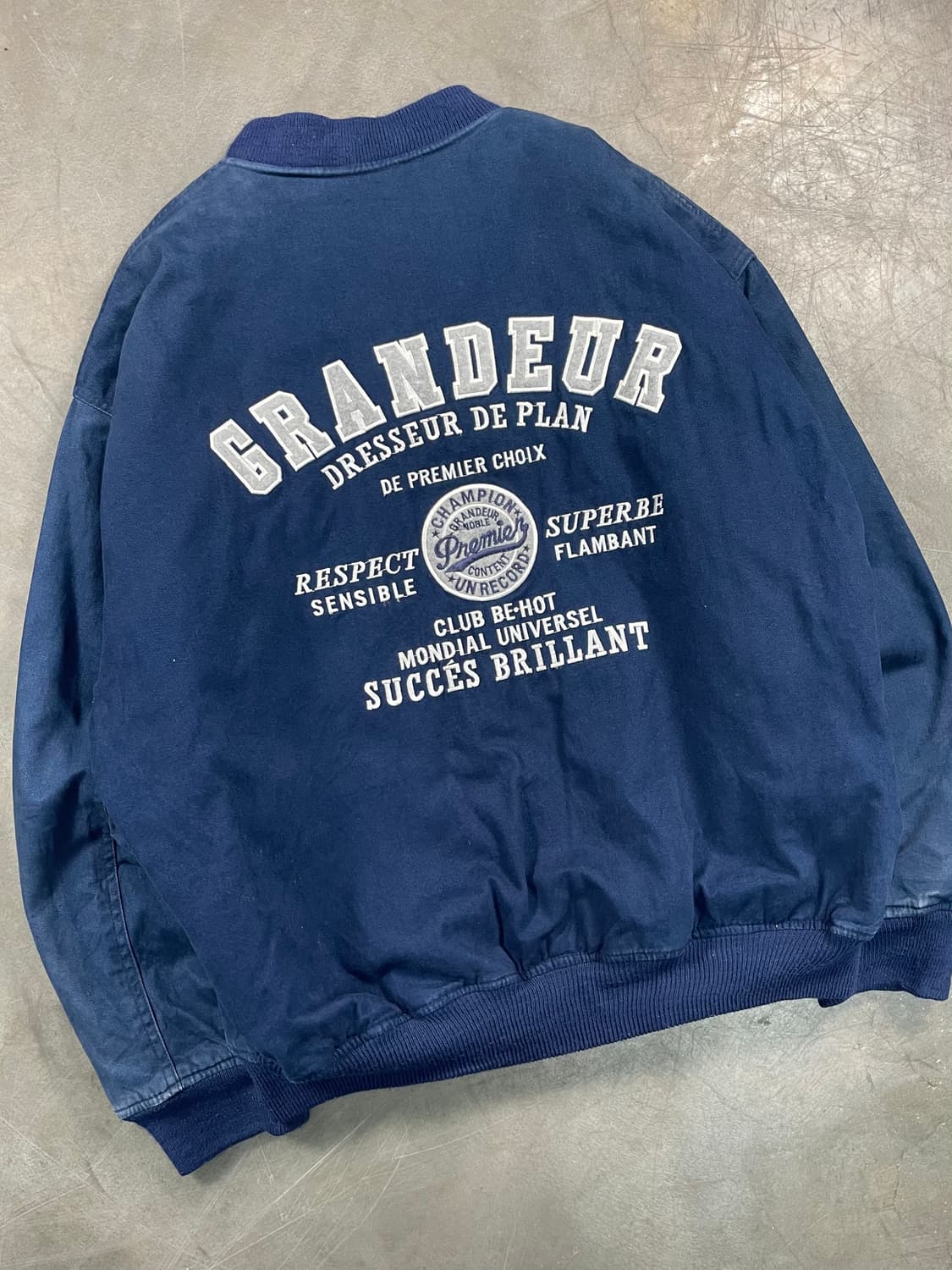 재팬 빈티지 컬리지 바시티 자켓 상품이미지2