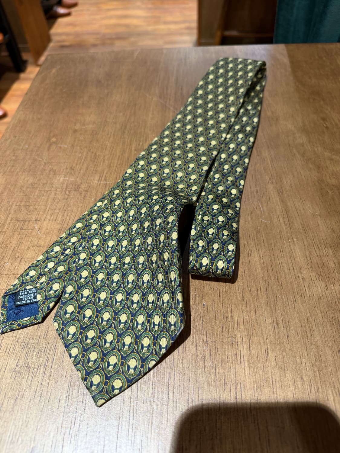 CHANEL 샤넬 silk 100% tie 상품이미지7