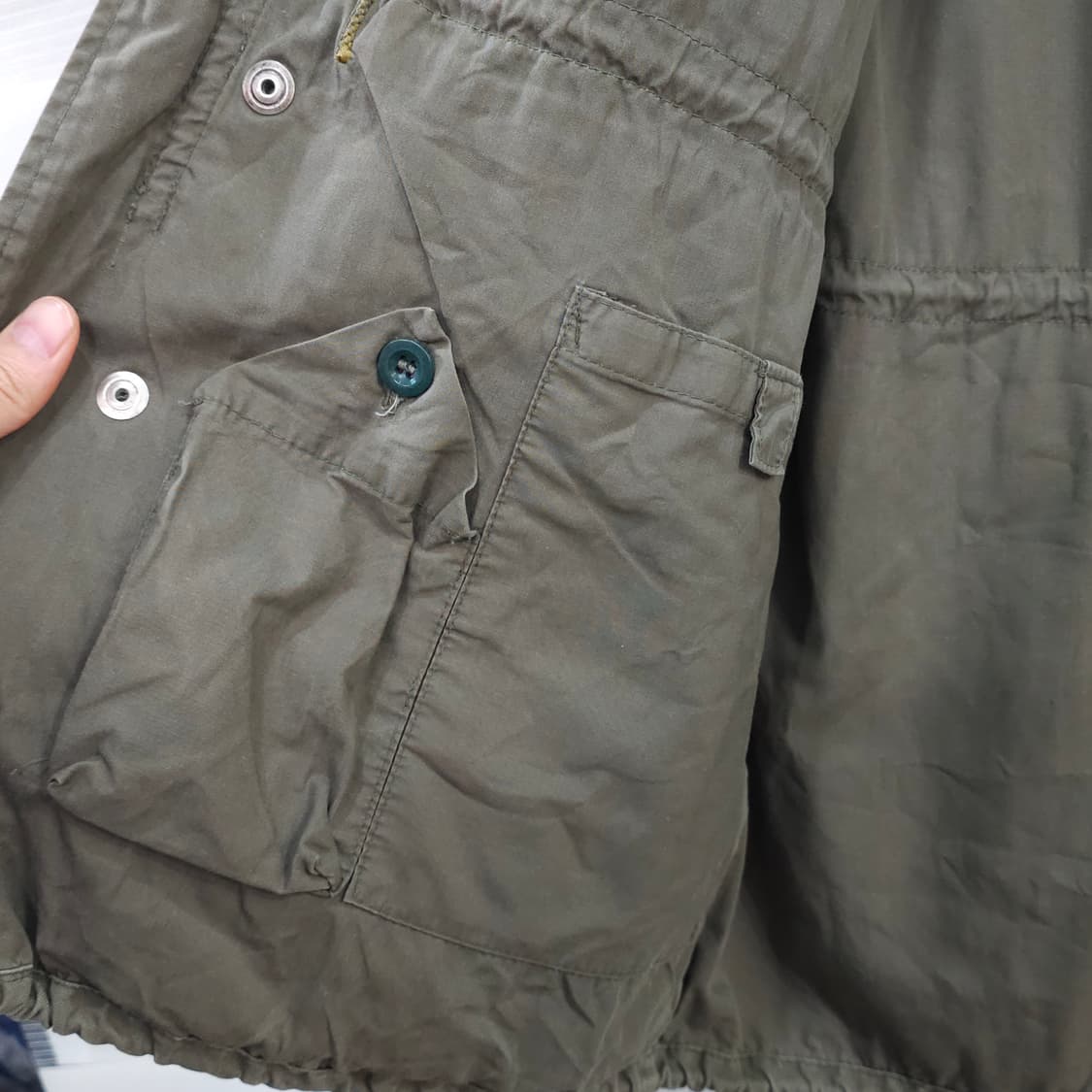 70s 스위스군 밀리터리 빈티지 자켓- 100-105정도 상품이미지8