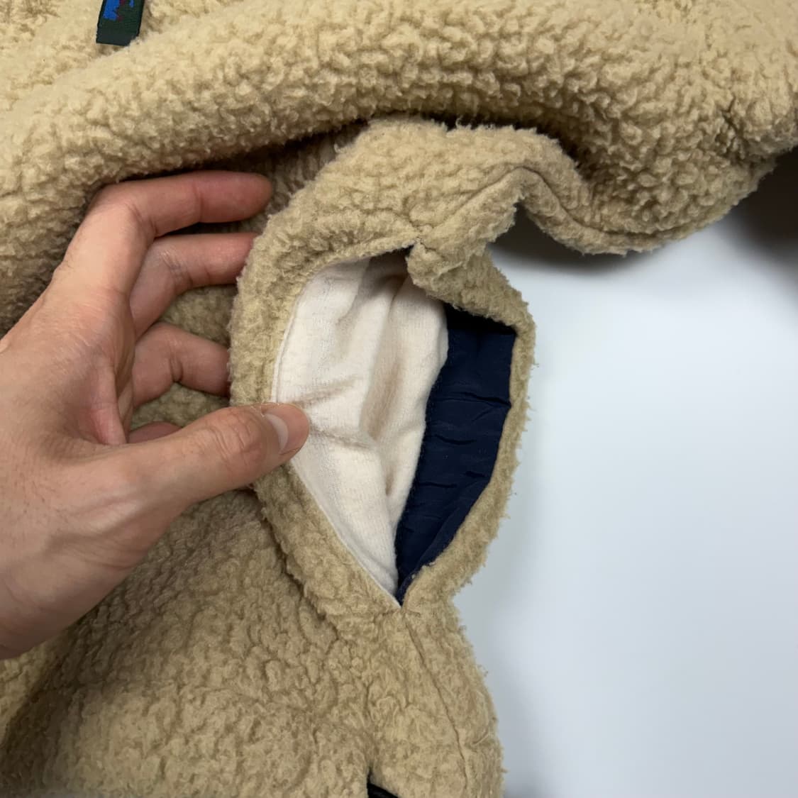 (105) 80s 엘엘빈 플리스 풀오버 내추럴 상품이미지8