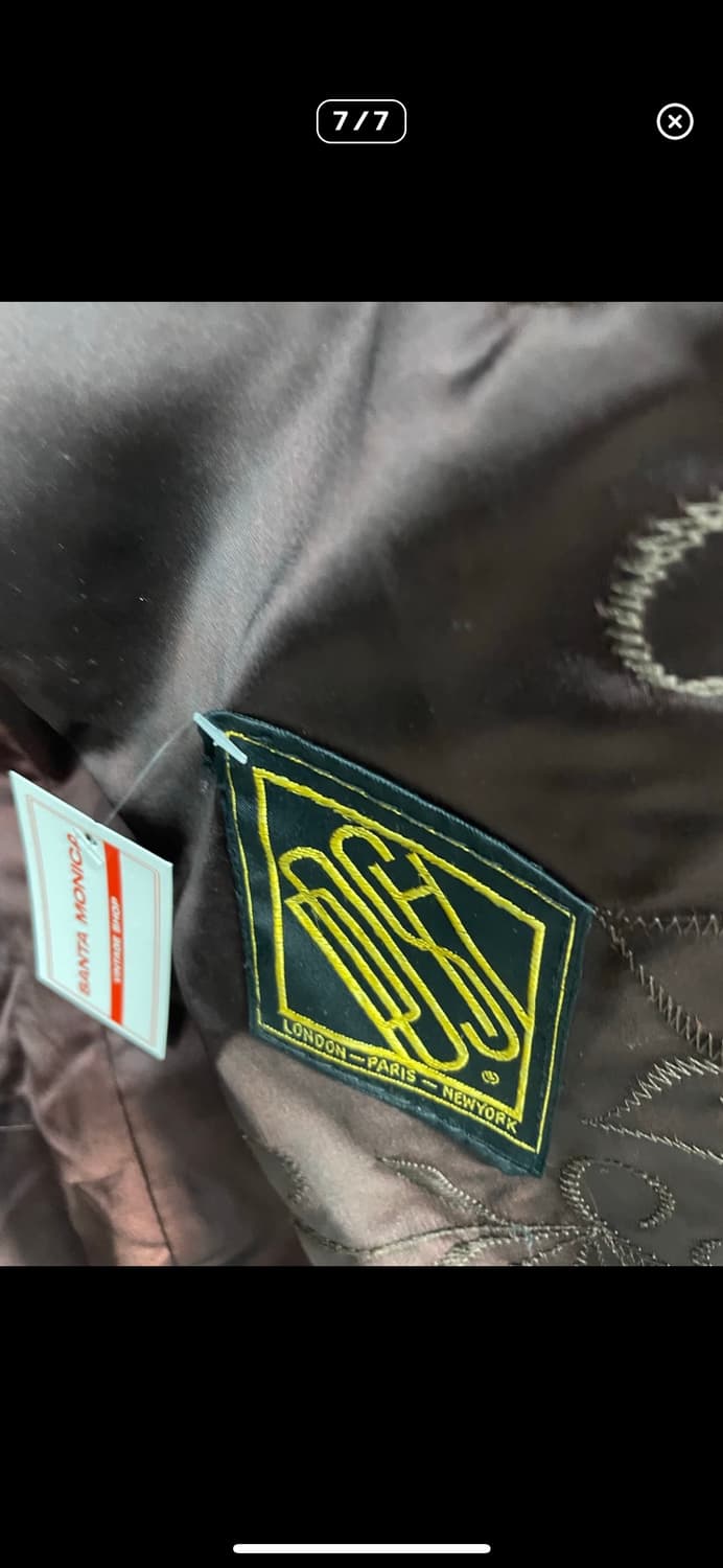 빈티지 블랙 퍼 코트 A2966 상품이미지7