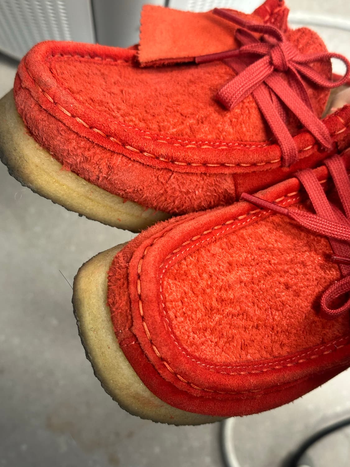 클락스X다니엘카타리 레드 uk4.5(235) 상품이미지6