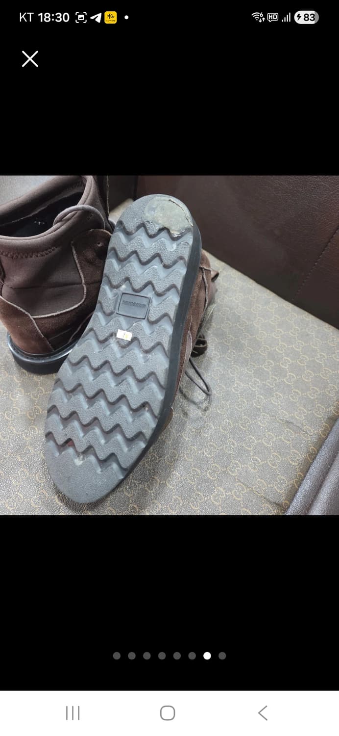 미하라야스히로 스웨이드 하이탑 상품이미지7