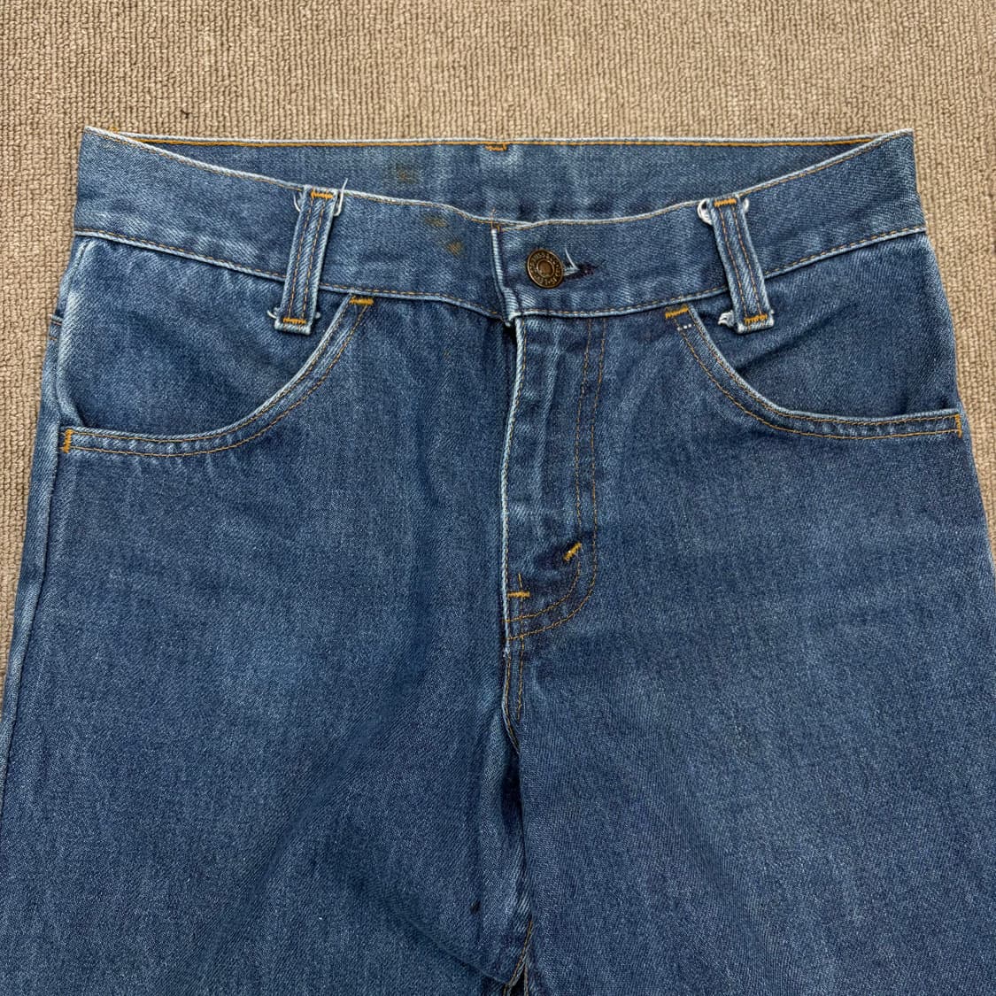 70s levis 리바이스 우먼스 646 벨바텀 오렌지탭 부츠컷데님 상품이미지2