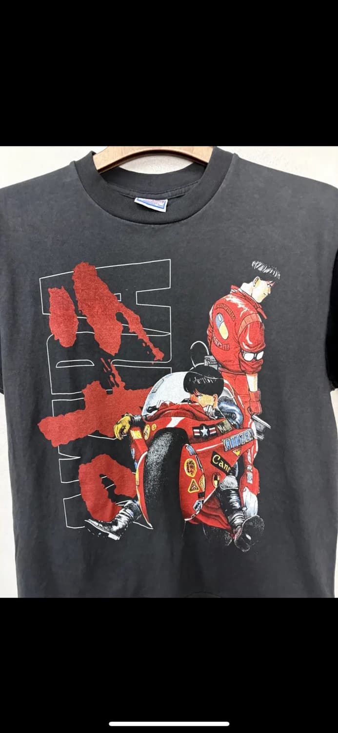 빈티지 아키라 카네다 테츠오 그래픽 반팔 H2497 상품이미지3