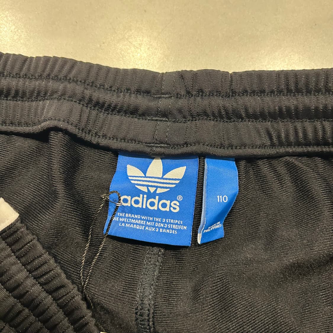 [110] 14s 아디다스 파이어버드 삼선 트레이닝 바지 블랙 상품이미지5