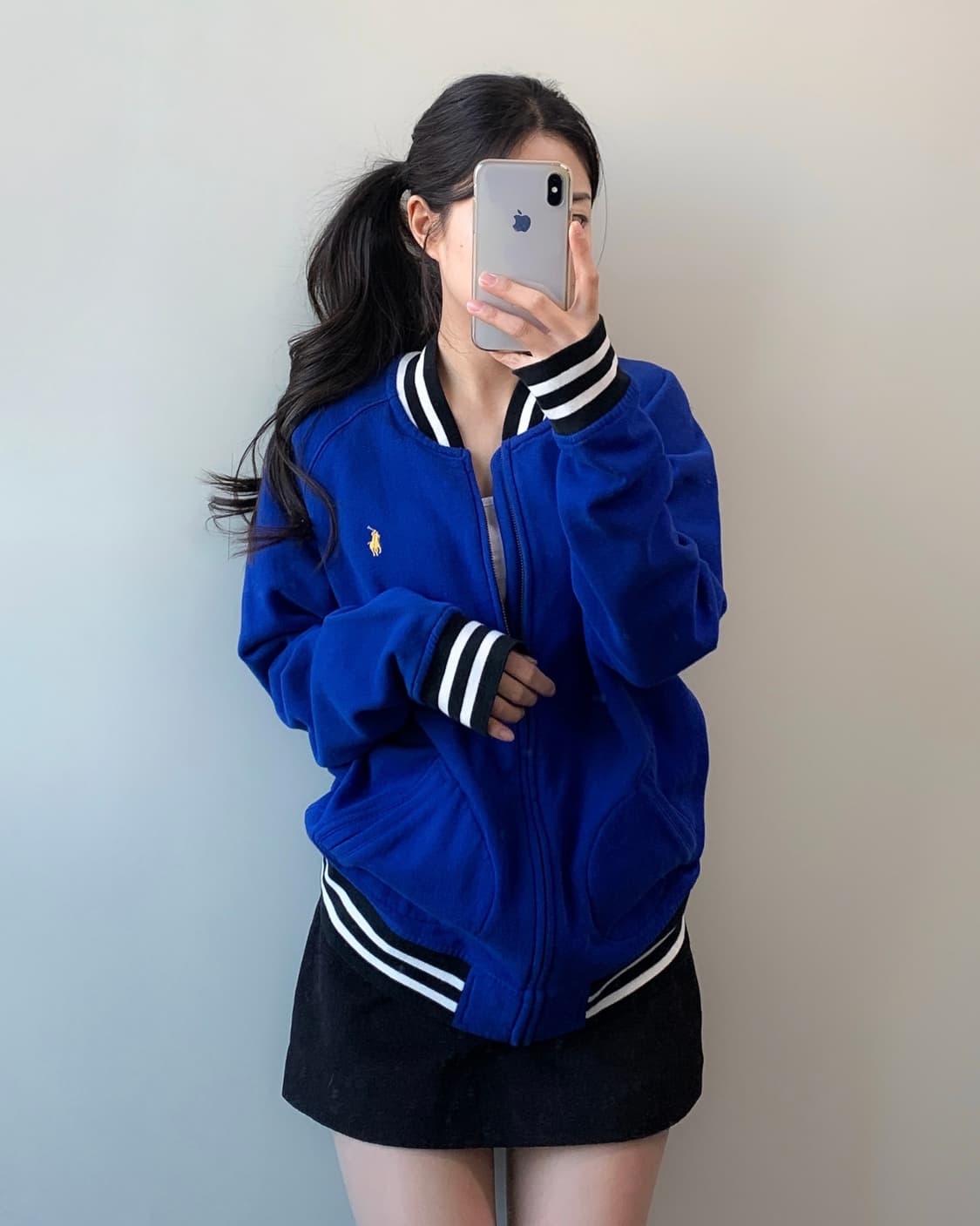 폴로 코튼 집업 상품이미지3