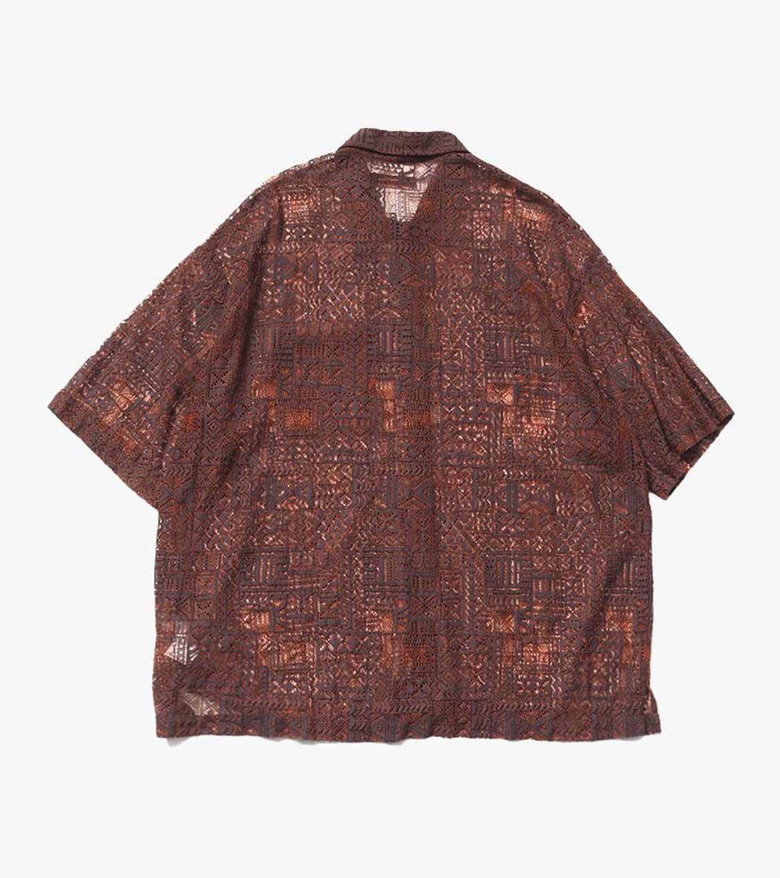 RAGEBLUE - 24SS SHEER LACE SHIRT 상품이미지9