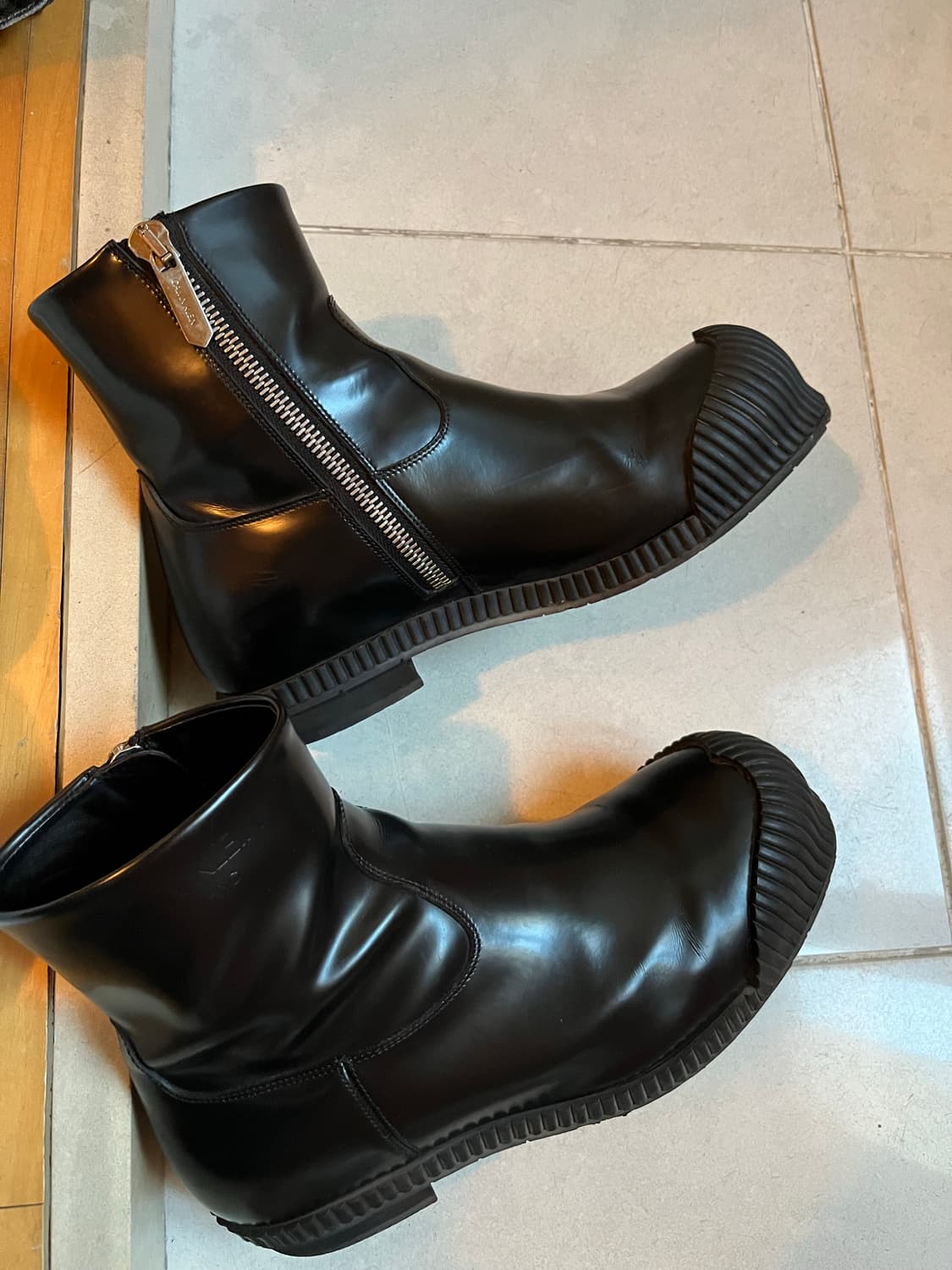 205w39nyc 캘빈클라인 라프시몬스 파이어맨 러버토 부츠 42 상품이미지8