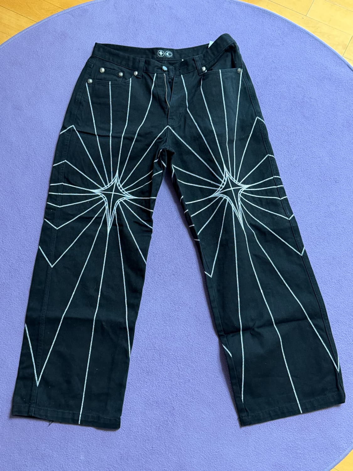 Thug Club Stitch Denim Pants 떠그 스티치 팬츠 상품이미지2