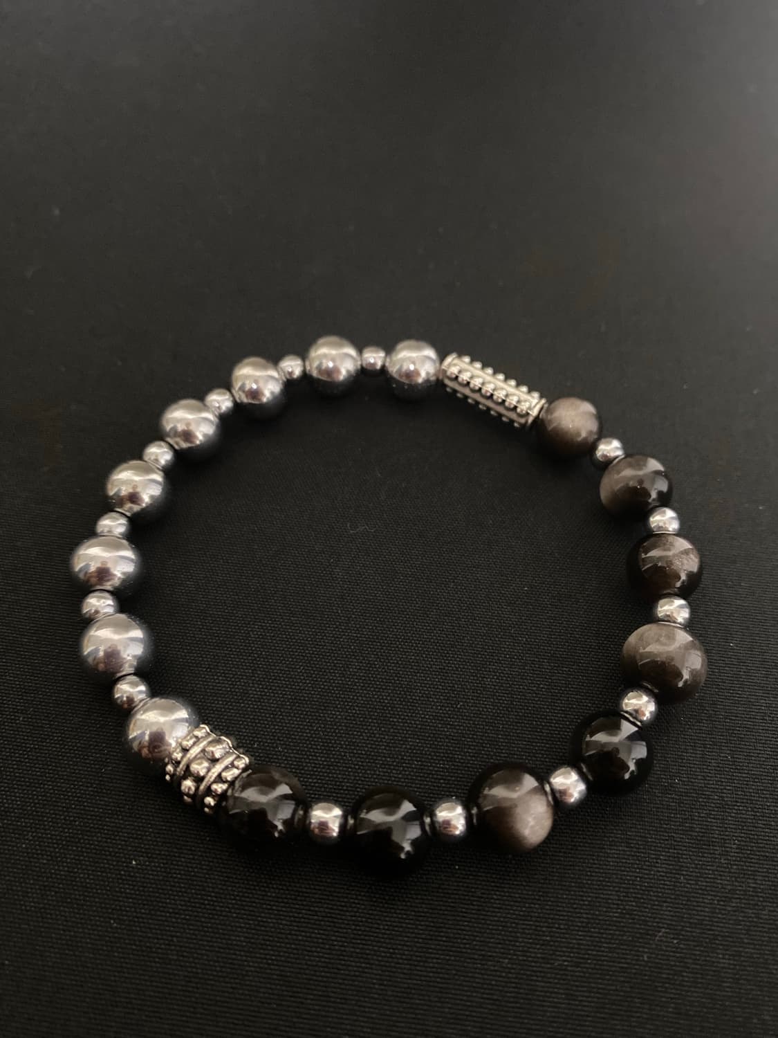 실버 옵시디언  팔찌 상품이미지2