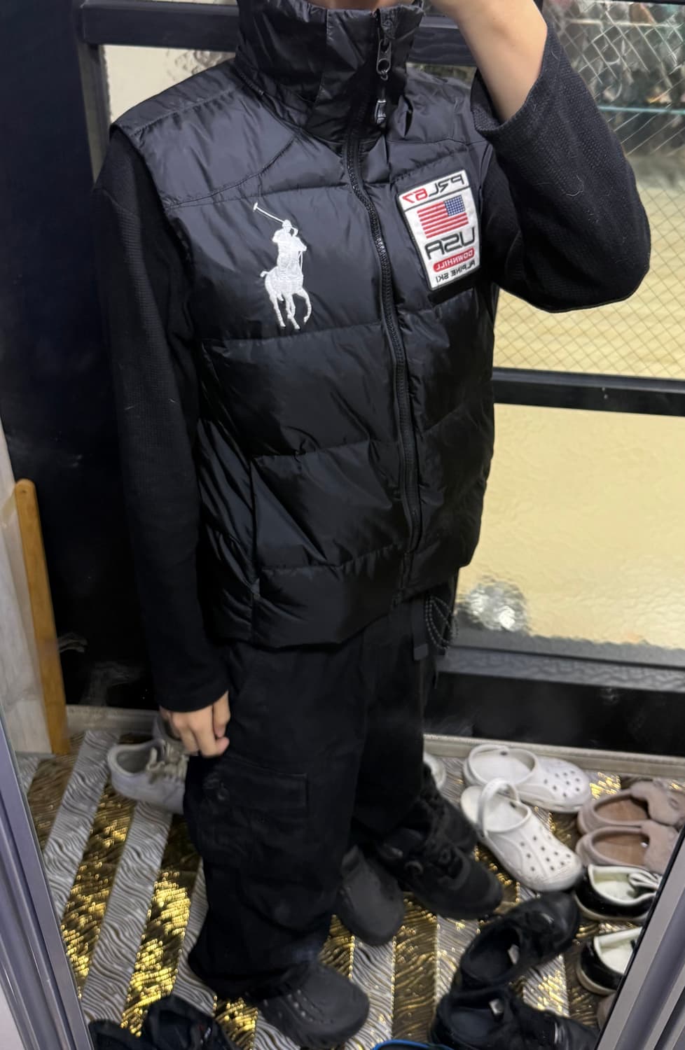 폴로 빅포니 성조기 USA 패딩 베스트 패딩조끼 상품이미지2