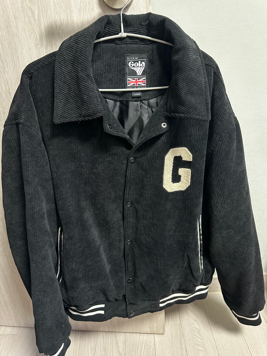 Gola 코듀로이 바시티 자켓 상품이미지1