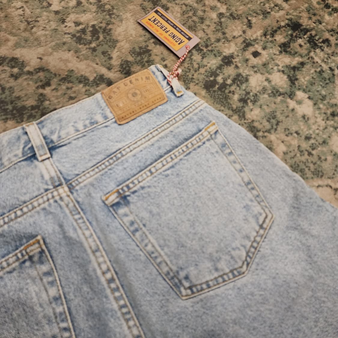 90s 제작 GAP 데님반바지 상품이미지5