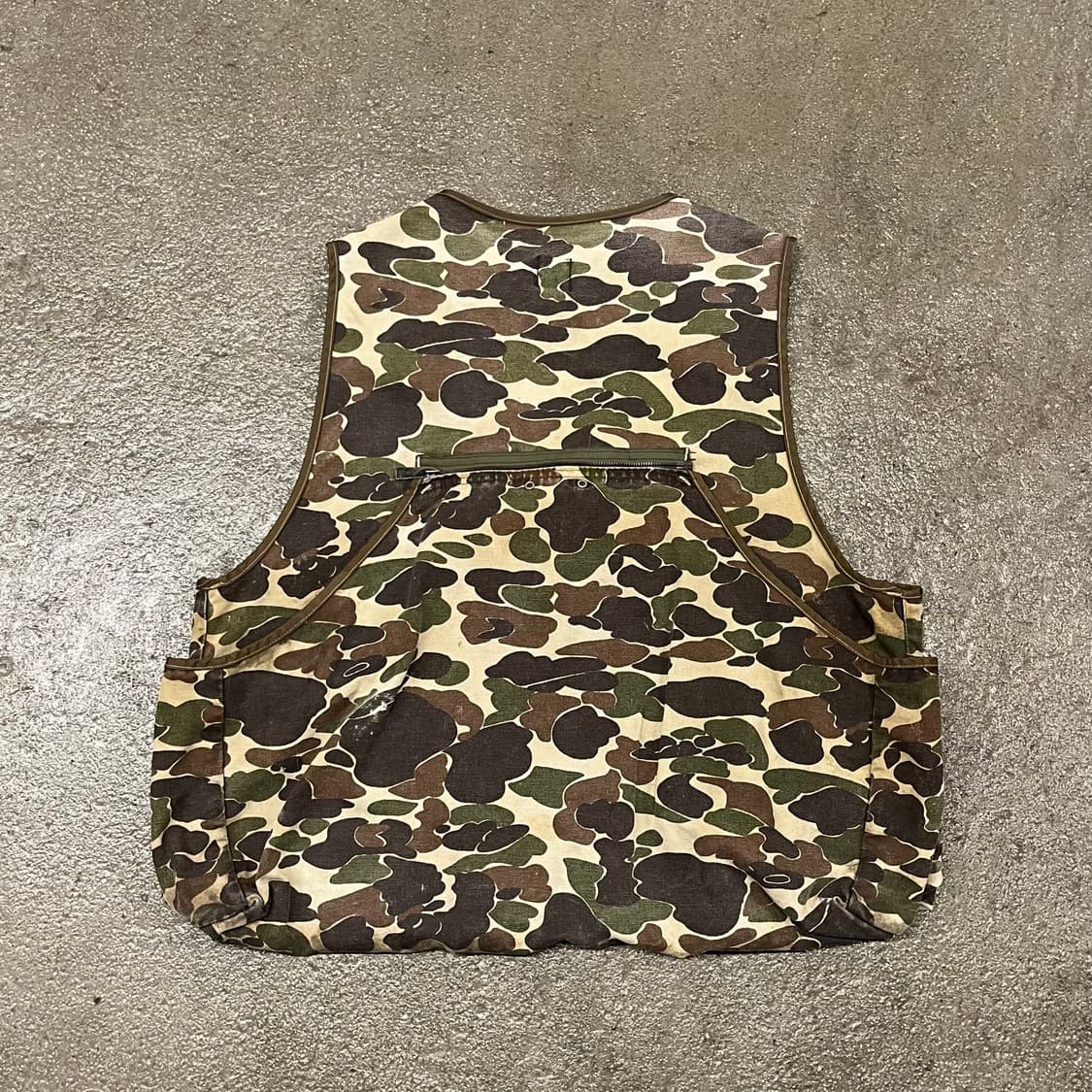 80s Carhartt 덕카모 헌팅 베스트 (110) 상품이미지4