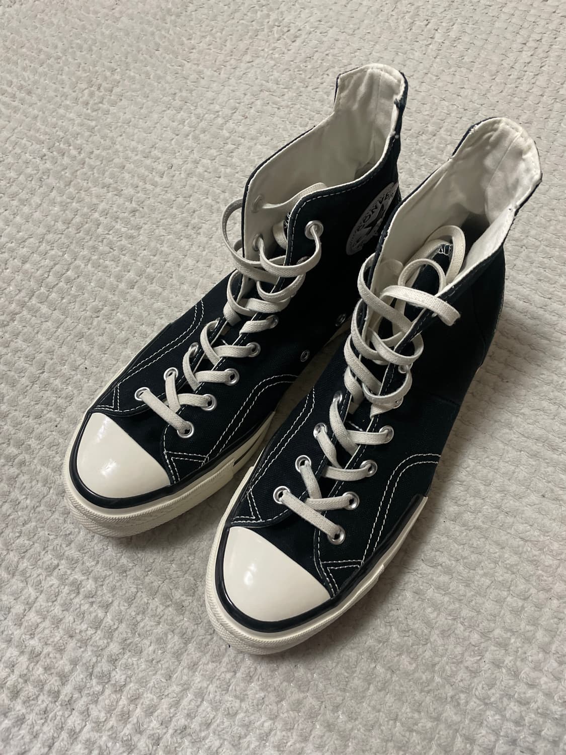 CONVERSE 컨버스 척 70 플러스 하이 검흰 상품이미지1