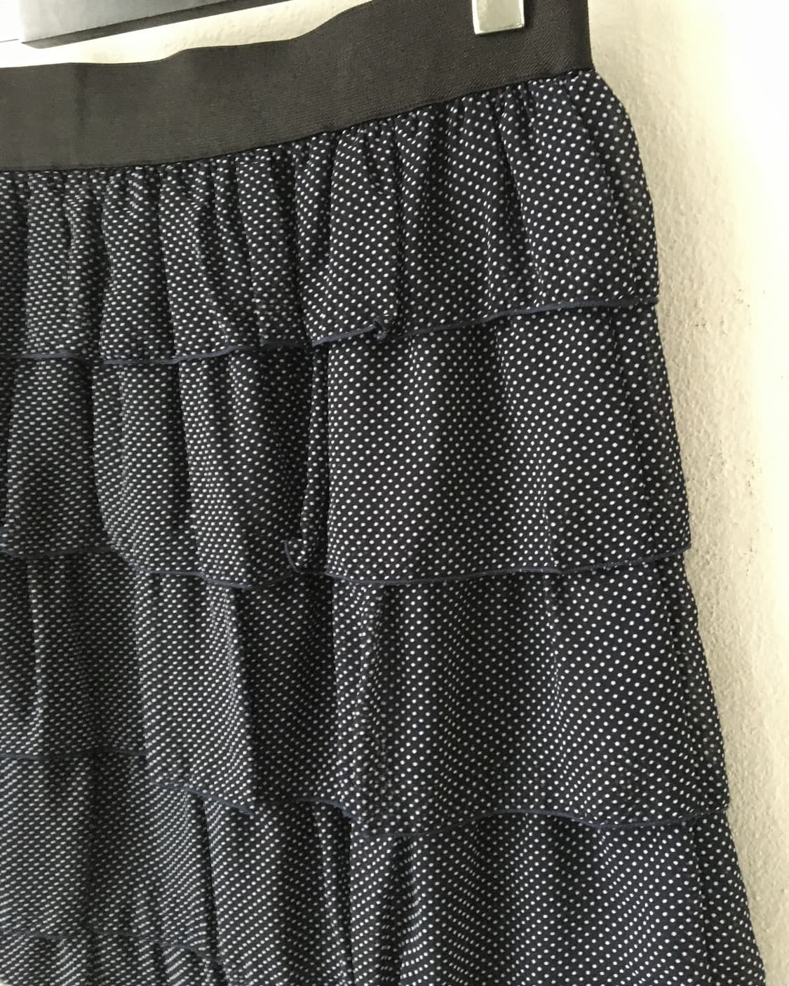 Dot pattern layer midi skirt 상품이미지2