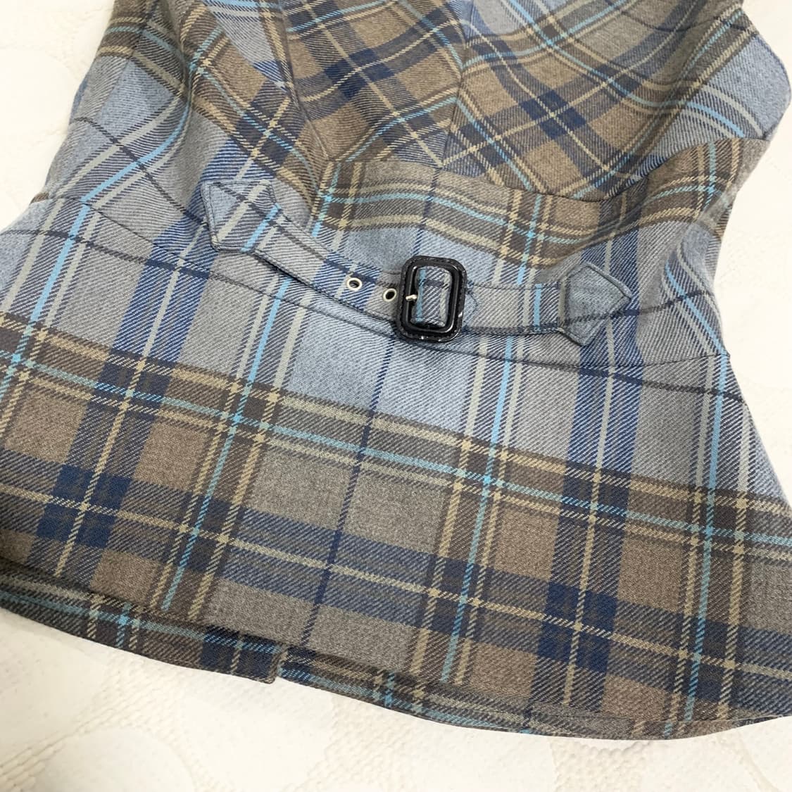 비비안 웨스트우드 2012fw 런웨이 체크 베스트 상품이미지8