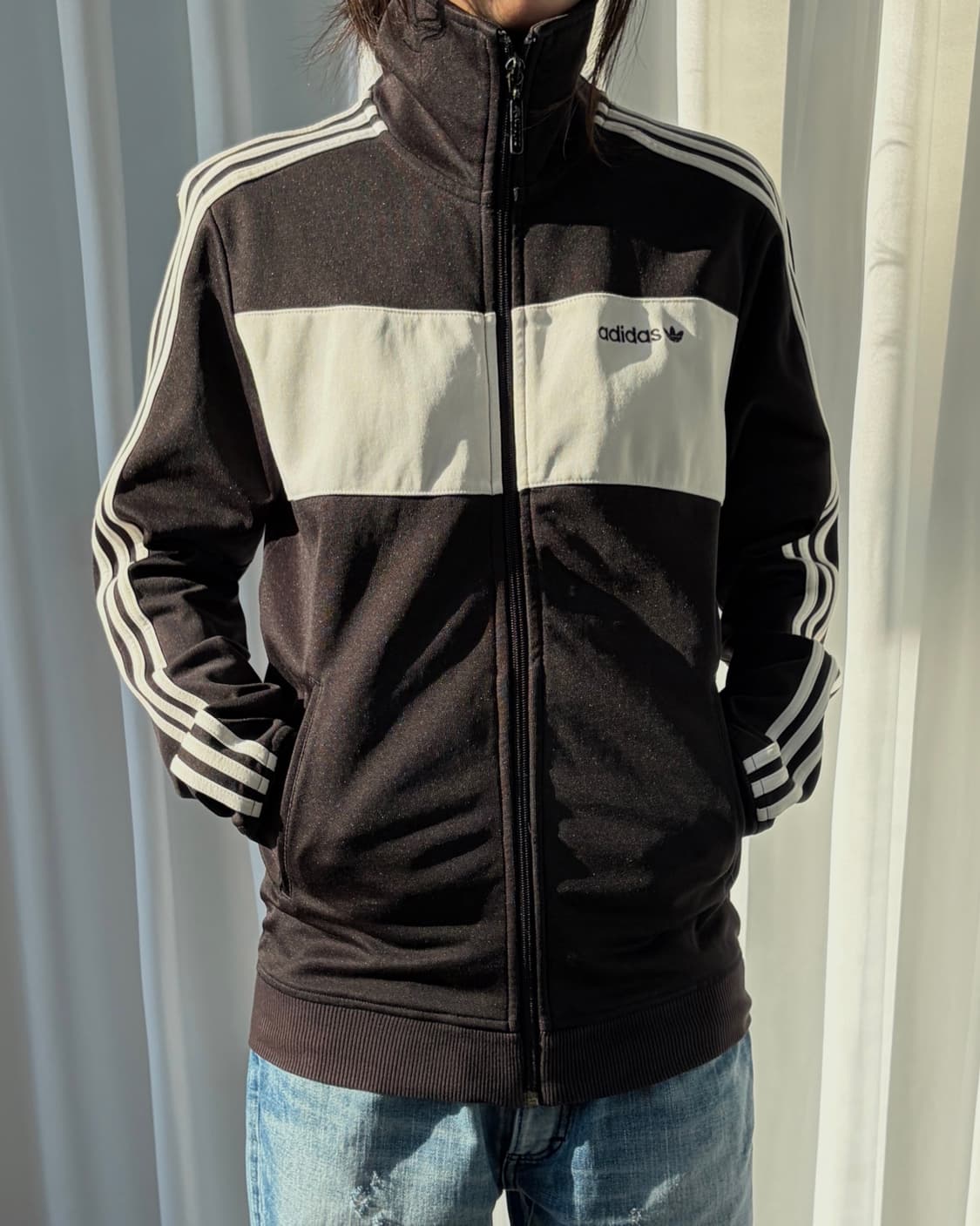 [S]아디다스 베켄바우어 오레오 흰검 트랙탑 져지 상품이미지3