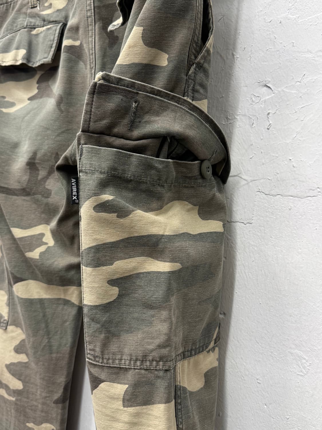 AVIREX LTD. Woodland Camo Cargo Pants 상품이미지6