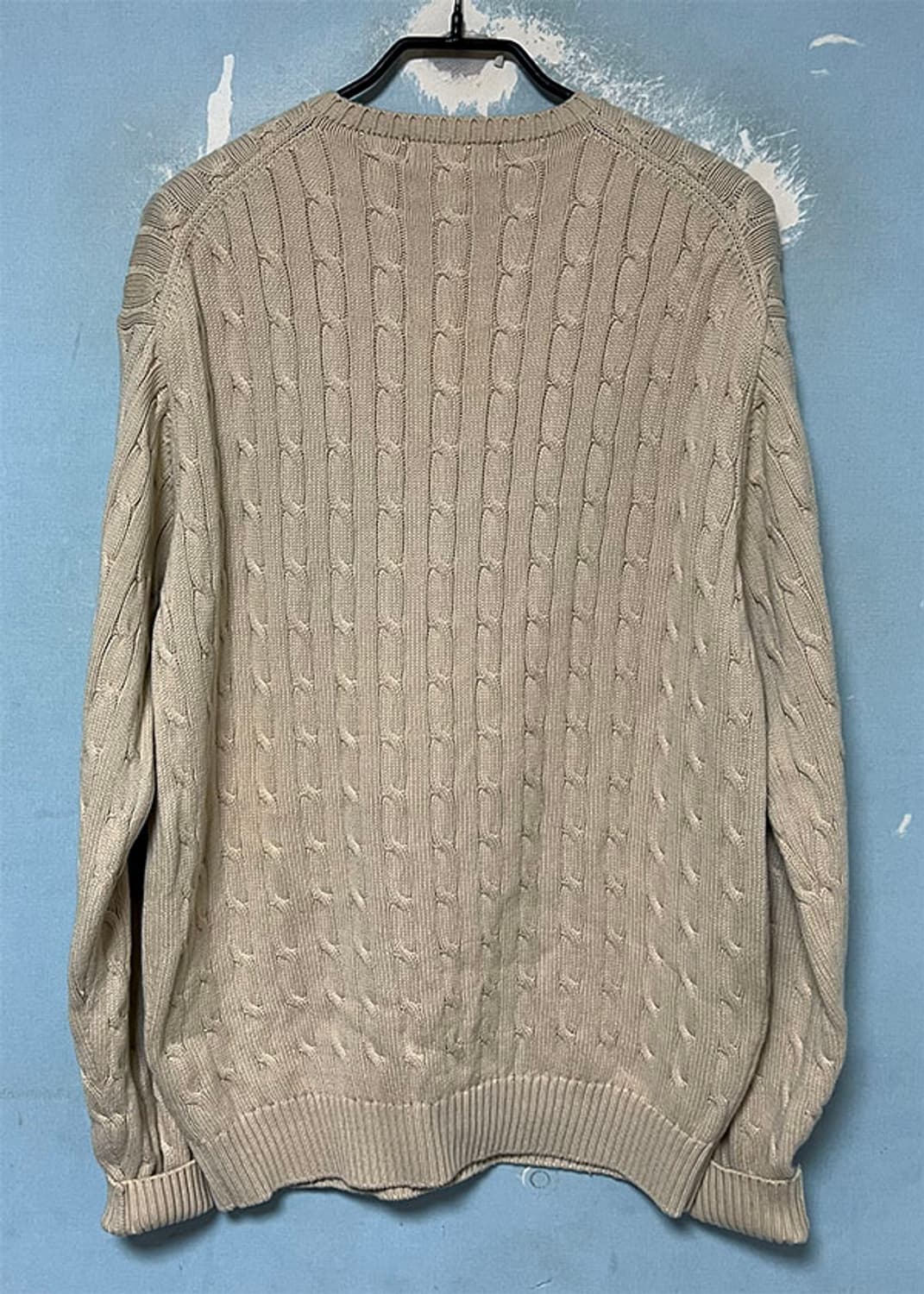 빈폴 남자 꽈배기니트 추동 캐주얼 올드스쿨룩 100-105 상품이미지2