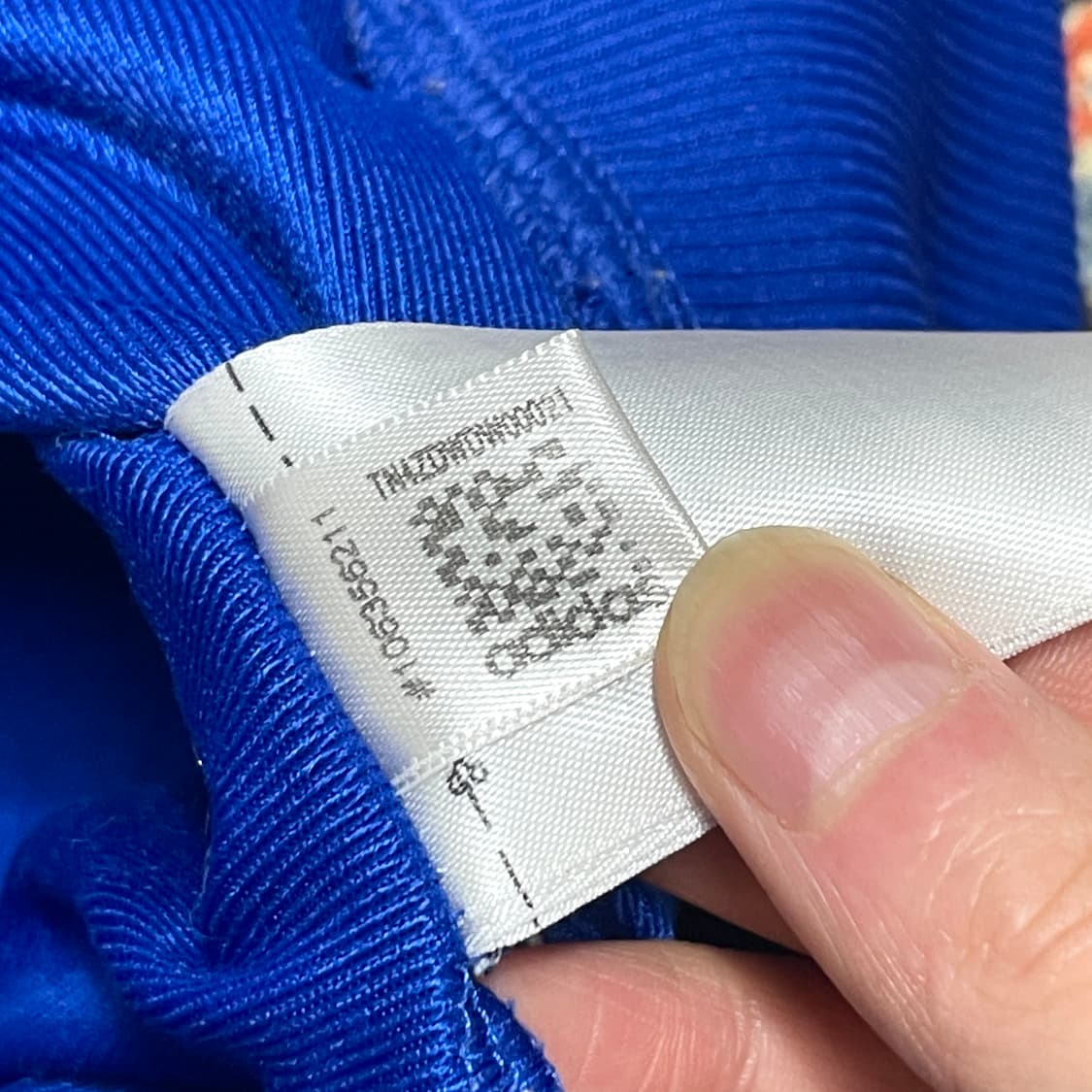  아디다스 오리지날 삼선 블루민트 집업 져지 남성S 상품이미지7