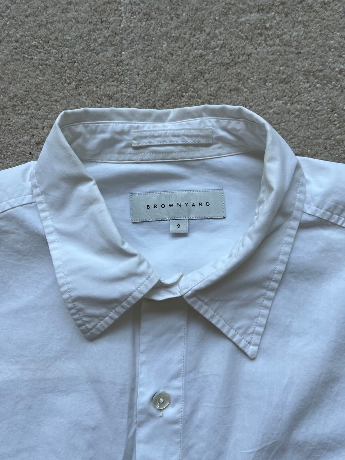 브라운야드 Steady Shirt White (초판) (103-105) 상품이미지6