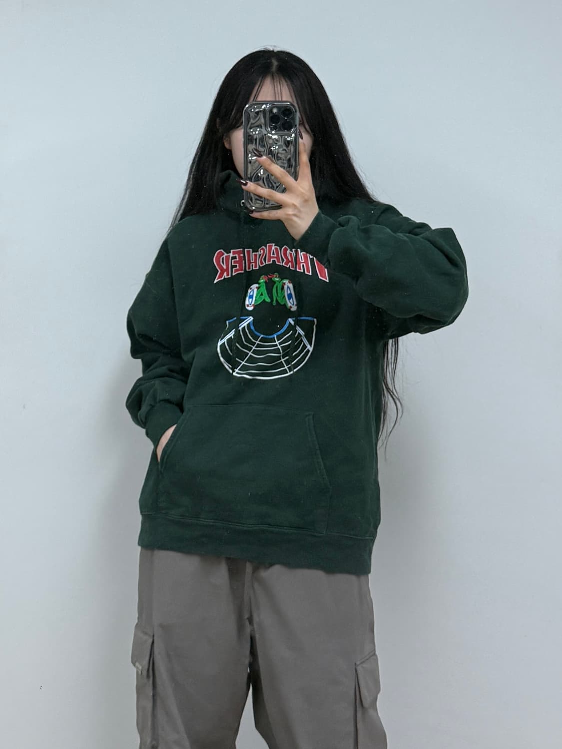 트레셔 더블즈 닌자 터틀 스케이트 프린팅 후드티 E11 상품이미지1